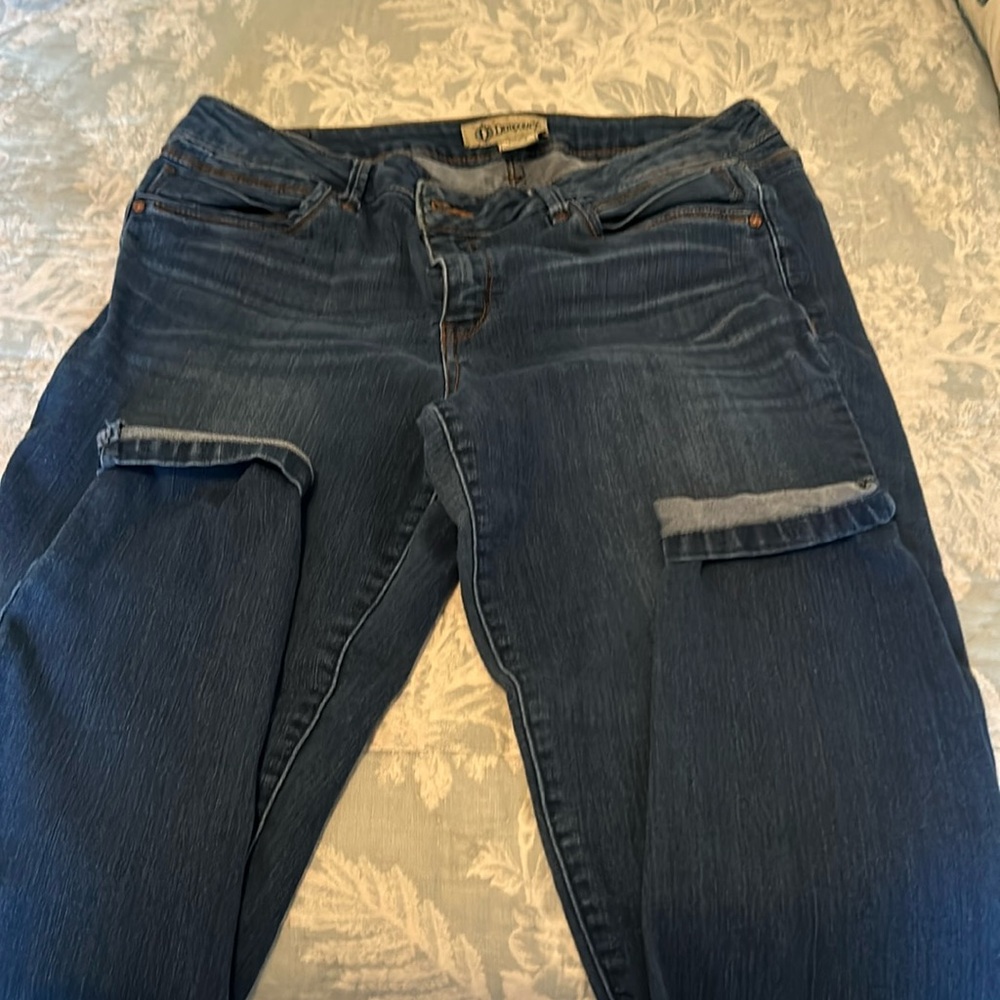D DEMOCRACY BLUE JEANS LEGGINGS